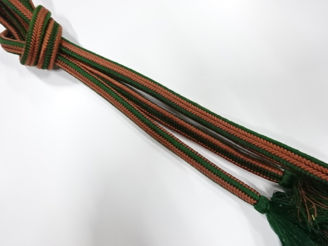 正絹　手組帯締め