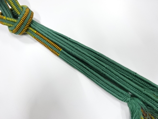 正絹　手組帯締め