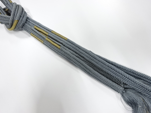 正絹　手組帯締め