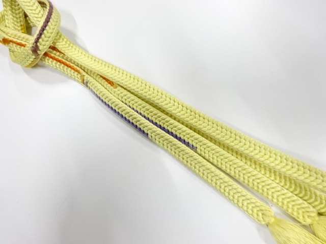 正絹　手組帯締め