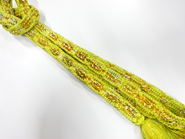 正絹　手組帯締め