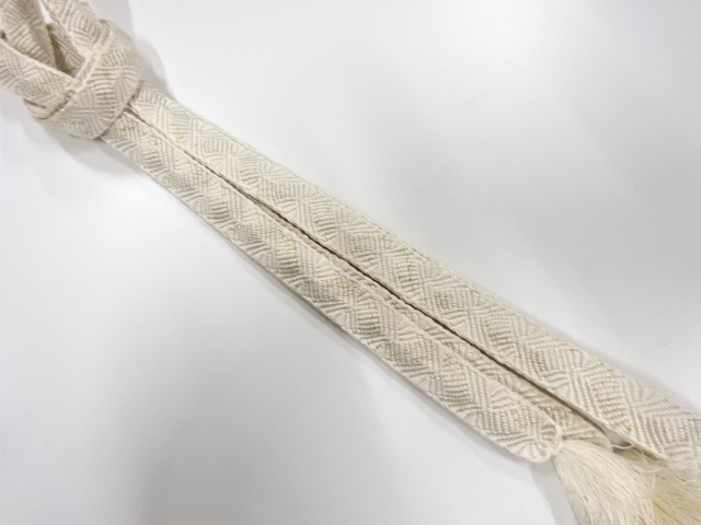 正絹　手組帯締め