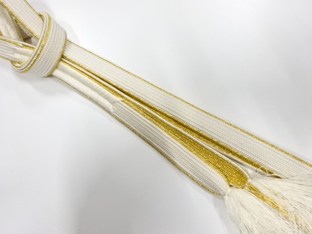 正絹　手組帯締め