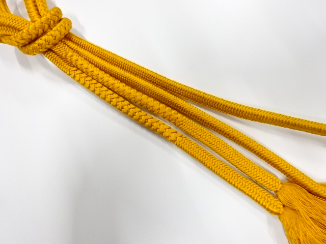 正絹　手組帯締め