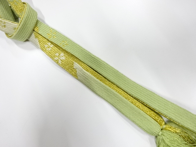 正絹　手組帯締め