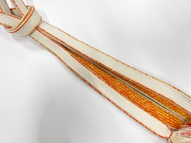 正絹　手組帯締め