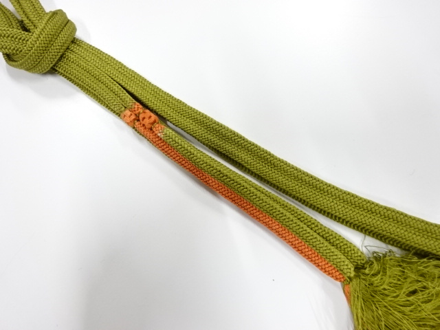 正絹　手組帯締め