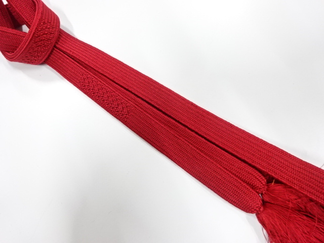 正絹　手組帯締め