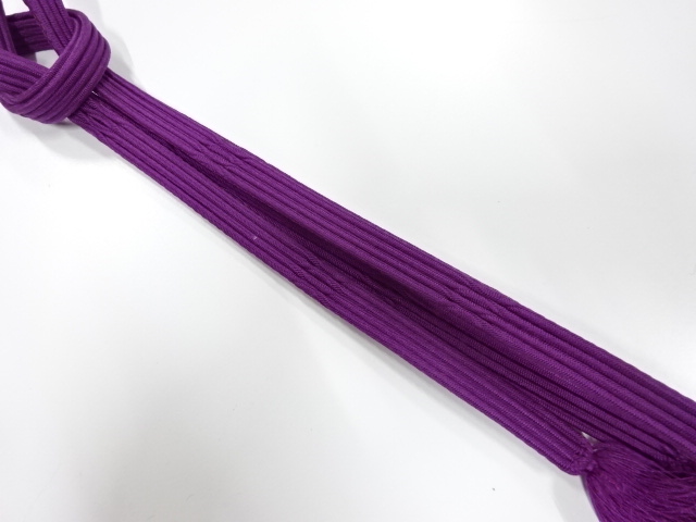 正絹　手組帯締め