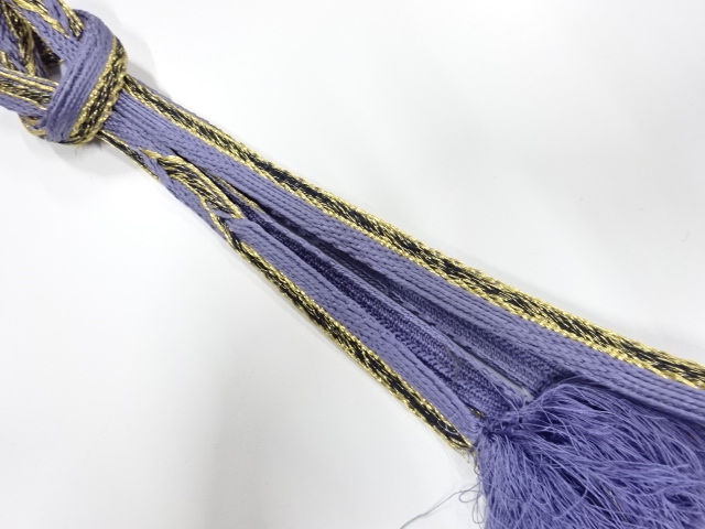 正絹　手組帯締め