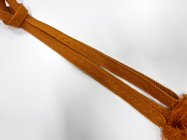 正絹　手組帯締め（長尺）