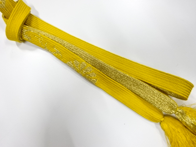 正絹　手組帯締め