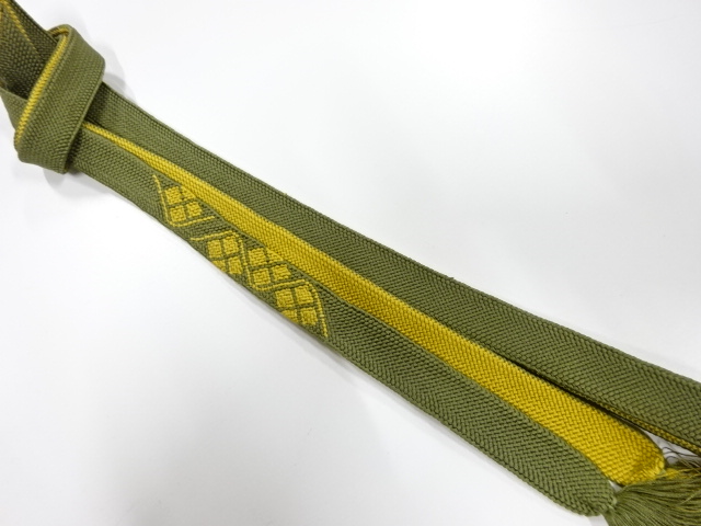 正絹　手組帯締め