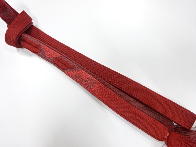 正絹　手組帯締め