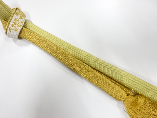 正絹　手組帯締め