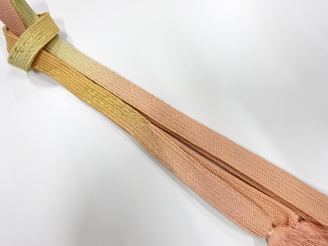 正絹　手組帯締め