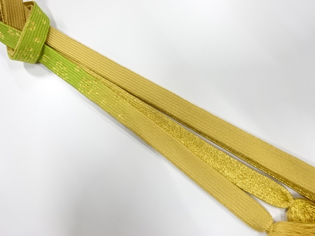 正絹　手組帯締め