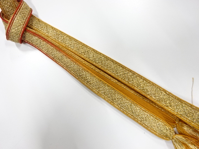 正絹　手組帯締め