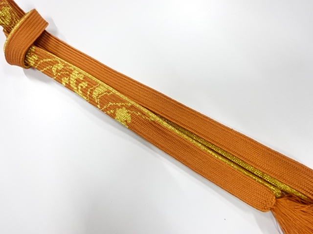 正絹　手組帯締め