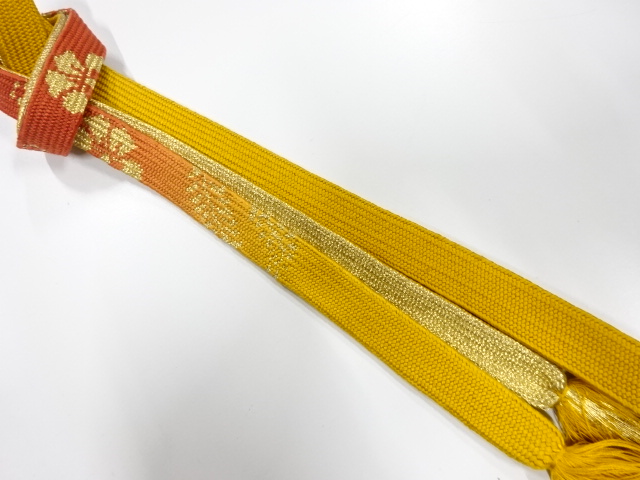 正絹　手組帯締め