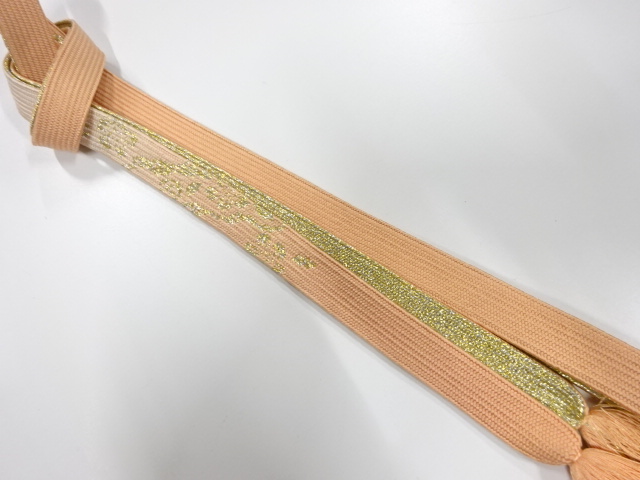 正絹　手組帯締め