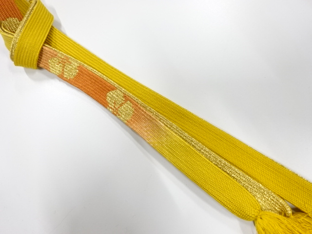 正絹　手組帯締め