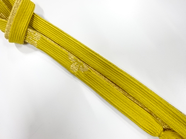 正絹　手組帯締め