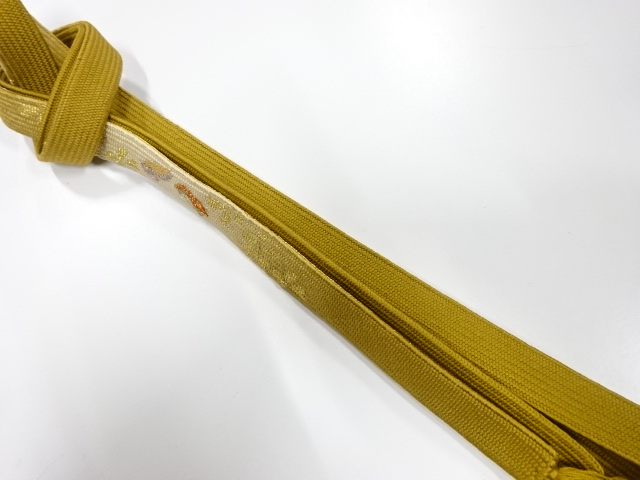 正絹　手組帯締め