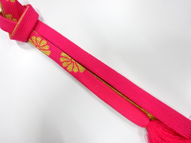 正絹　手組帯締め