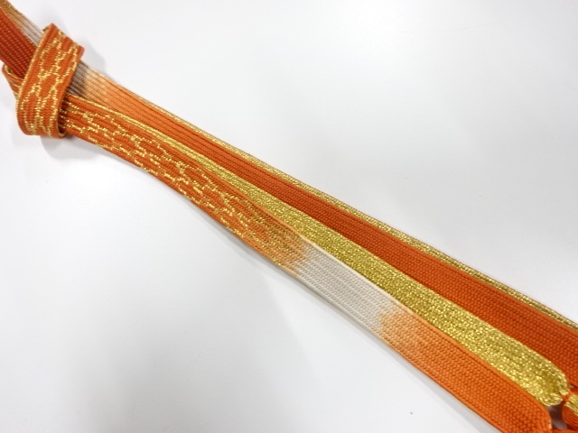 正絹　手組帯締め