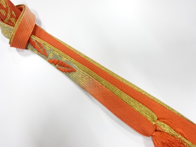 正絹　手組帯締め