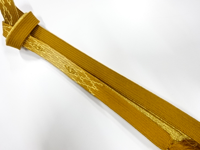 正絹　手組帯締め