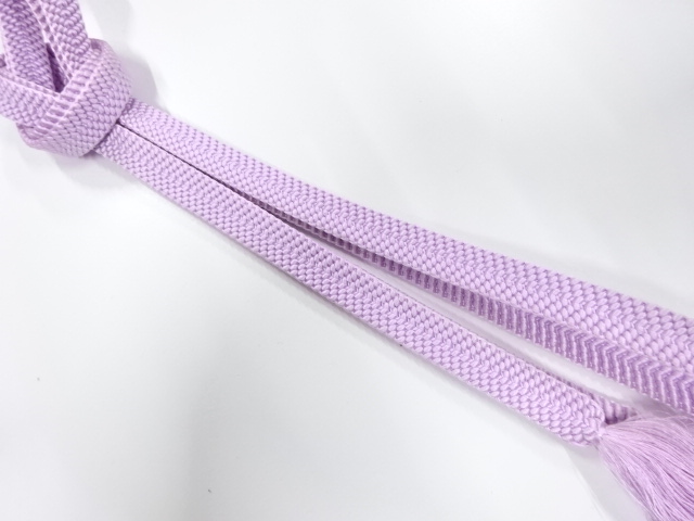 正絹　手組帯締め