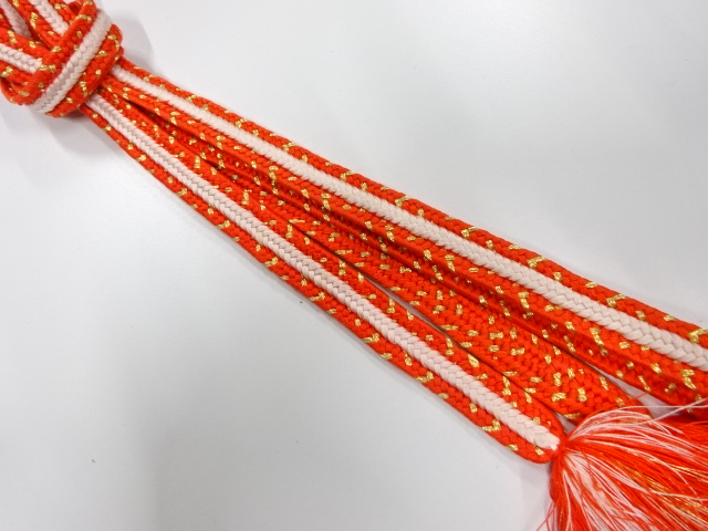 正絹　手組帯締め