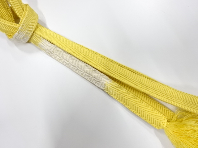 正絹　手組帯締め