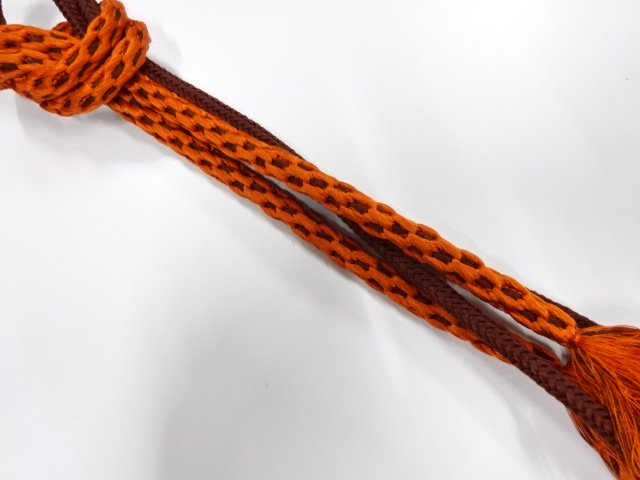 正絹　手組帯締め