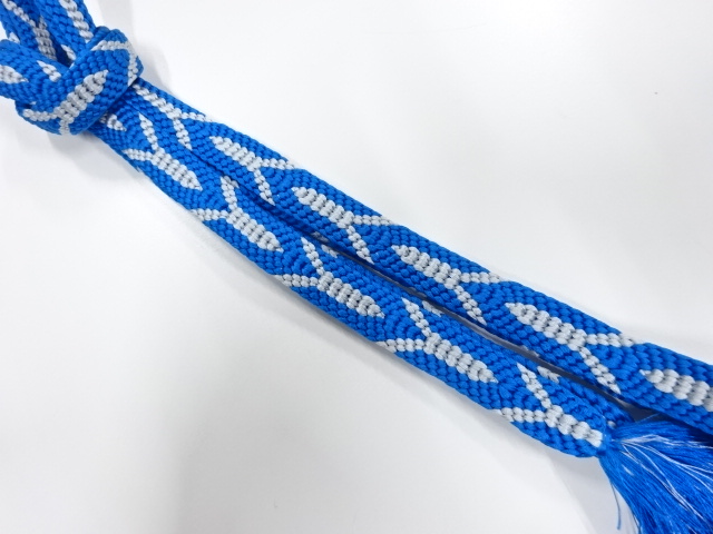 正絹　手組帯締め