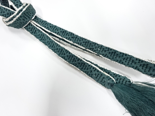 正絹　手組帯締め