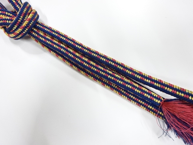 正絹　手組帯締め