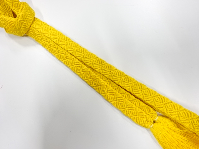 正絹　手組帯締め