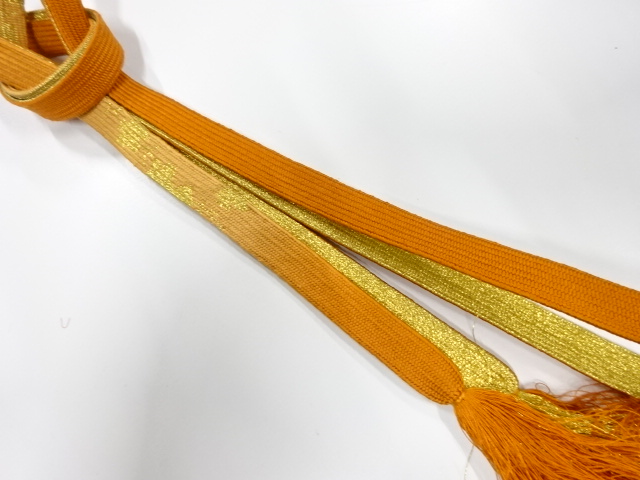 正絹　手組帯締め