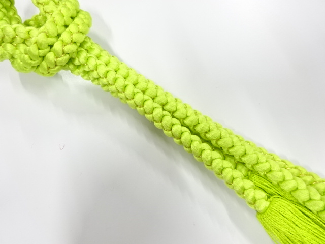 正絹　手組帯締め