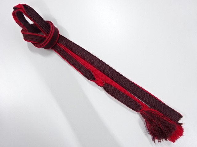 正絹　手組帯締め