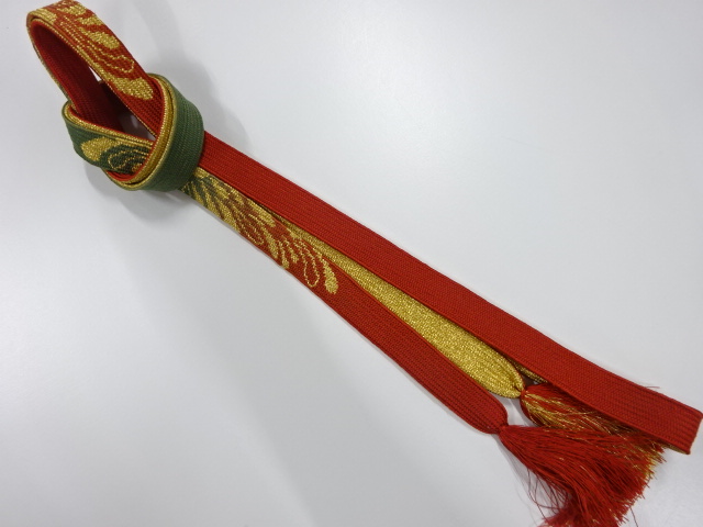 正絹　手組帯締め