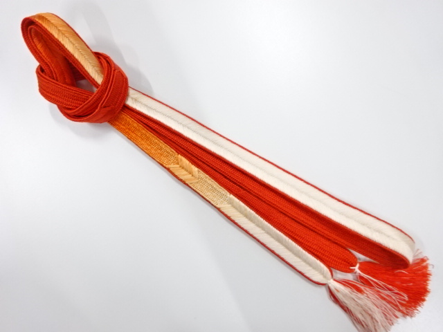 正絹　手組帯締め