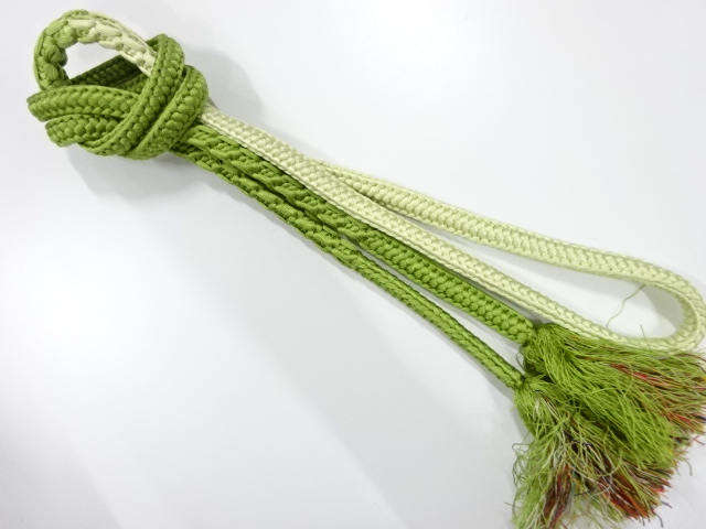 正絹　手組帯締め