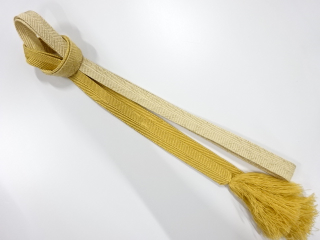 正絹　手組帯締め