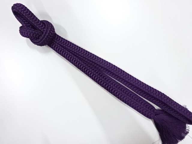 正絹　手組帯締め