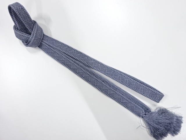 正絹　手組帯締め