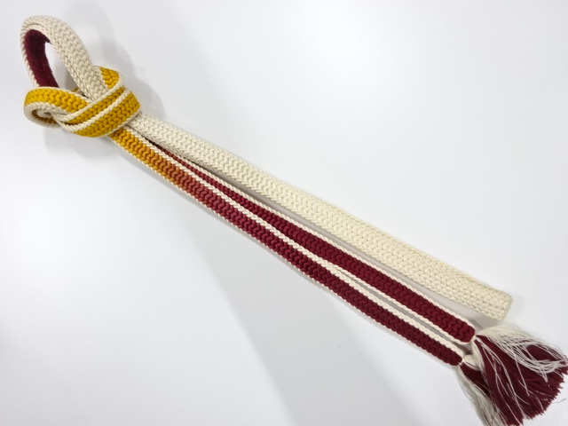 正絹　手組帯締め